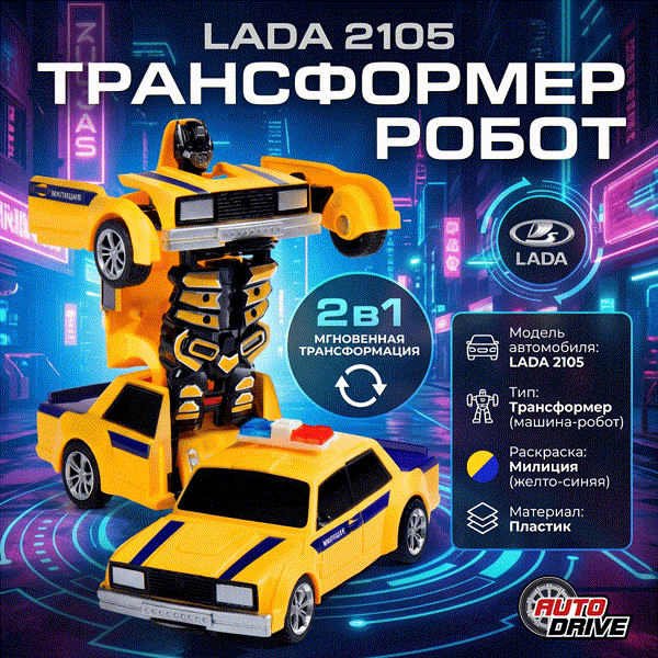 Карточка товара — детские игрушки, пример до и после генерации